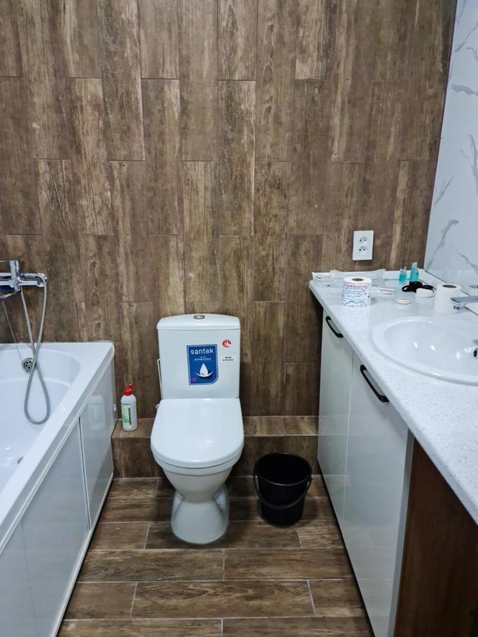 Апартаменты В Центре, В Новом Доме الماتي المظهر الخارجي الصورة